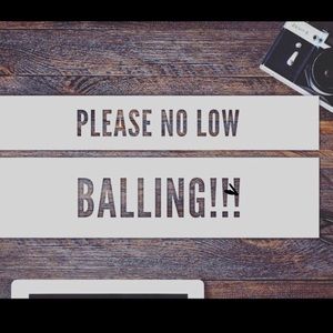 Please don’t make ridiculous offers. thanks